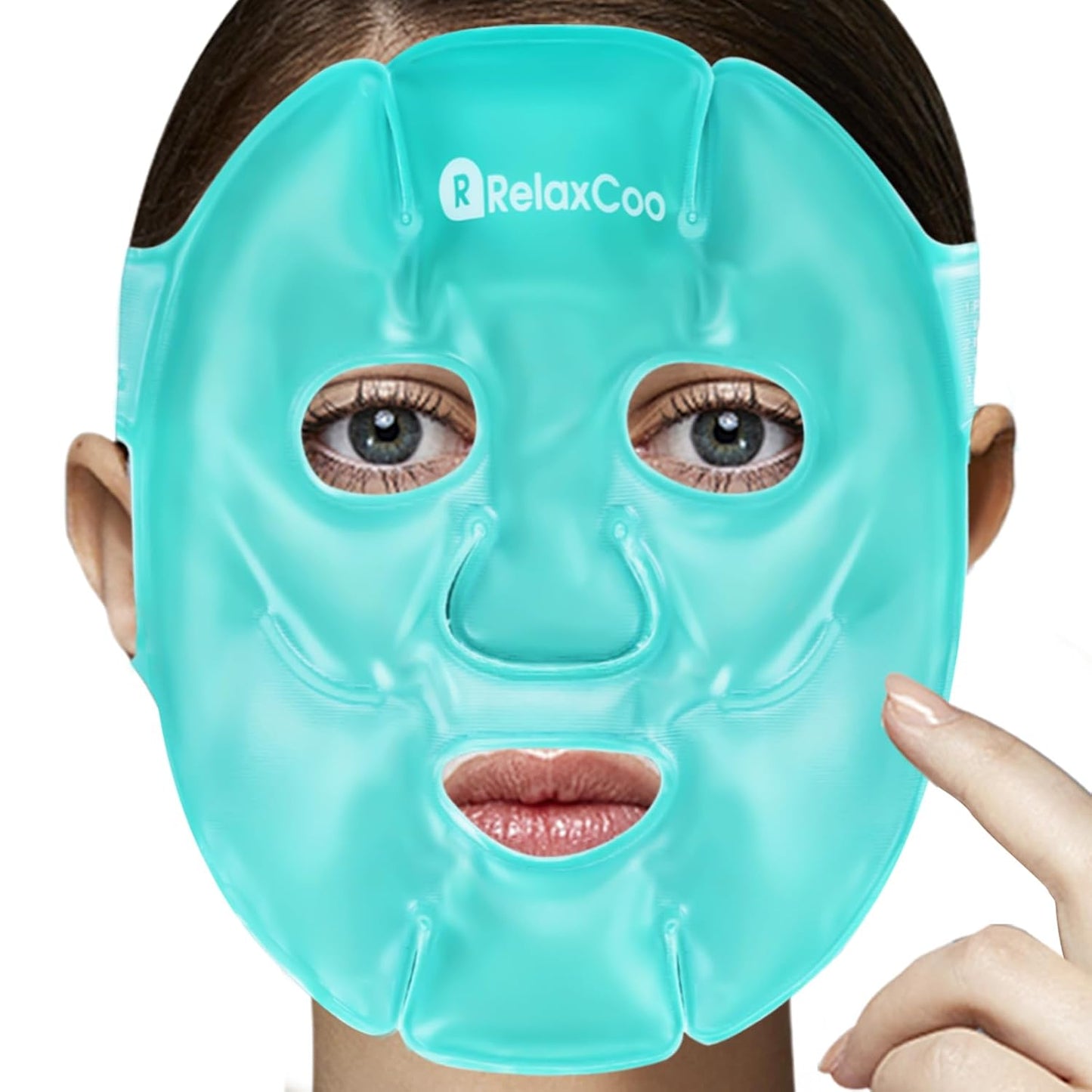 Cold Face Eye Mask Ice Pack Reduce Face Puff,Dark Circles,Gel Hot Cold Compress,Face SPA for Woman Sleeping, Pressure, Headaches, Skin Care