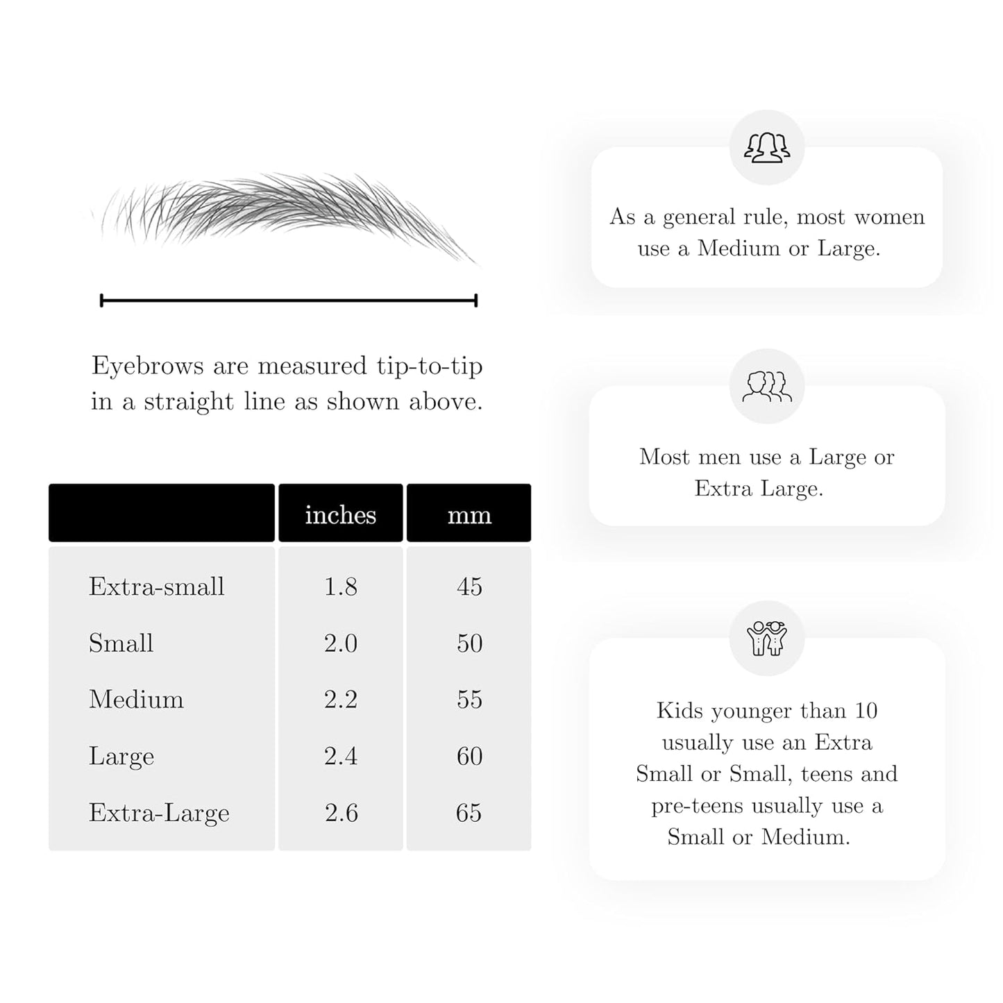 (10 pairs) Ginger Temporary Eyebrow Tattoo - Extra Small Size - Waterproof & Smudgeproof - Assertive Arch Style Eyebrow Stickers - Sheet Lasts up to 30 Days - Won't Work on Existing Brows