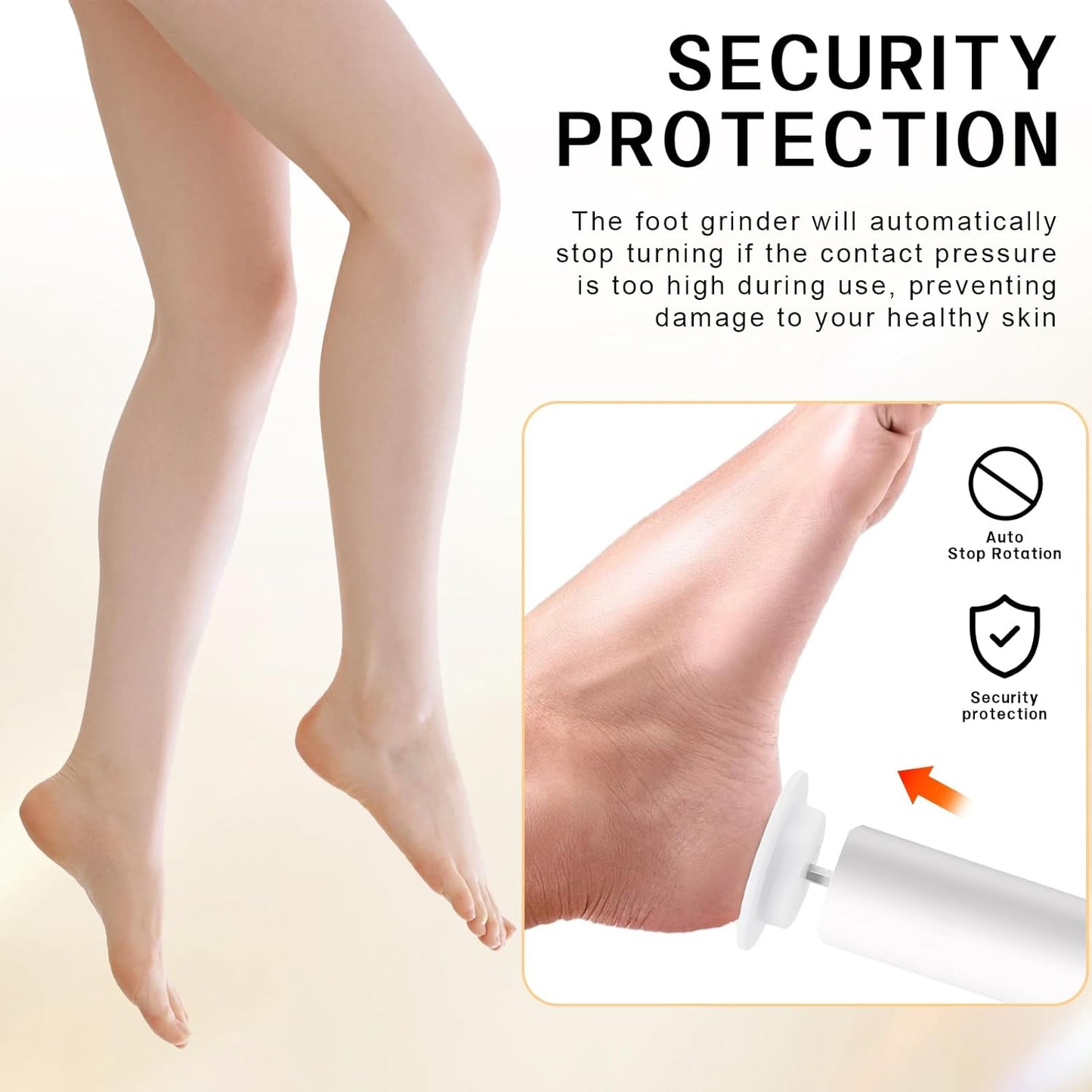 Electric Feet Callus Remover,Electric Foot Files for Men & Women,Pedicure Tool for Feet Dead Skin,Good Gift for Any Occasion,Professional Callus Remover with a Mini,Portable,Lightweight Design