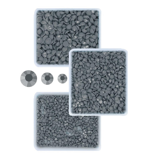 3mm 4mm 5mm 3 Boxes Pure Gray Resin Rhinestones for Bedazzling Crafting Flatback Jelly Stones Bulk Diamonds Gems for Nails Face Eyes Makeup Tumblers Bottles DIY Crafts Clothes Shoes Scrapbook