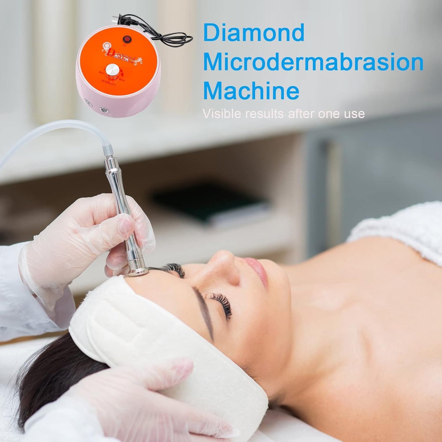 Diamond Microdermabrasion Machine Professional Dermabrasion Machine Facial Care Salon Equipment for Vacuum Blackhead Removal