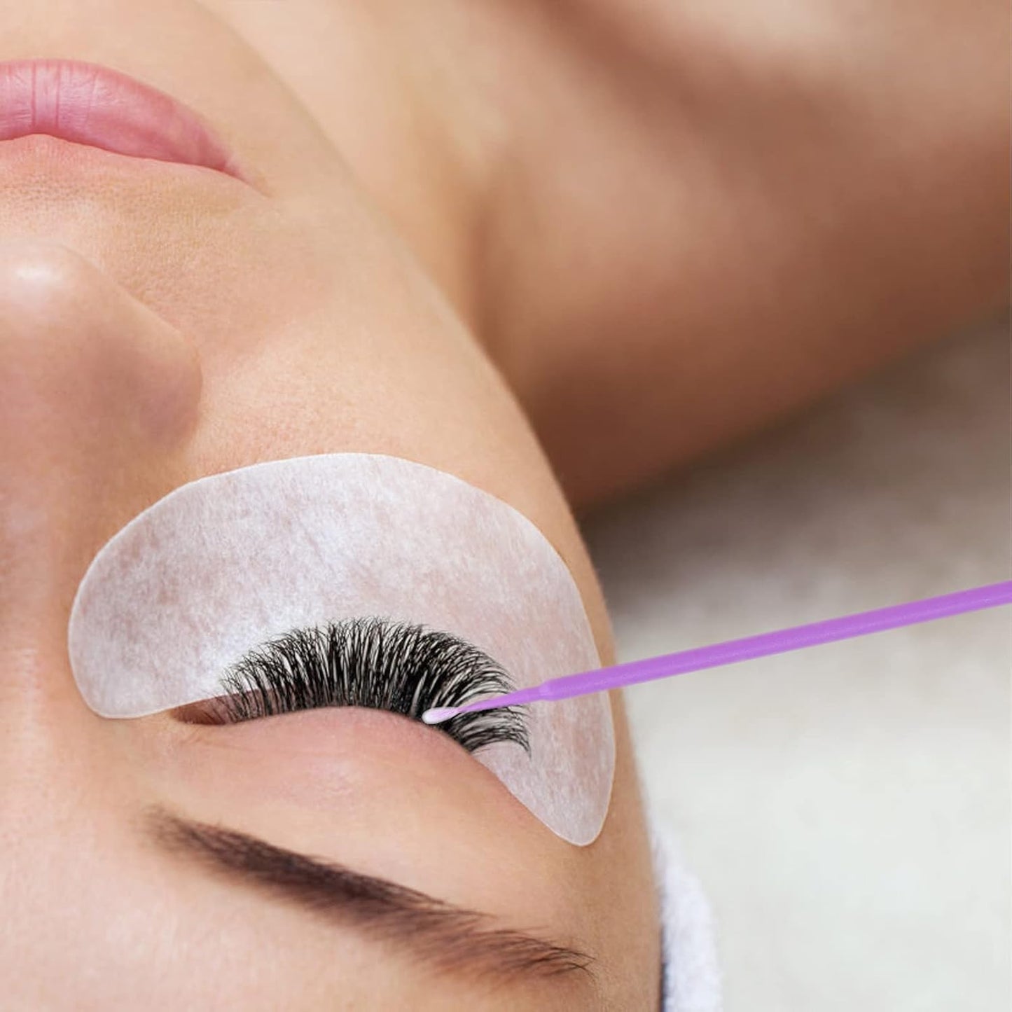 1000 Pcs Micro Brush for Eyelash Extension, Disposable Eye Lashes Mascara Wands Micro Swabs