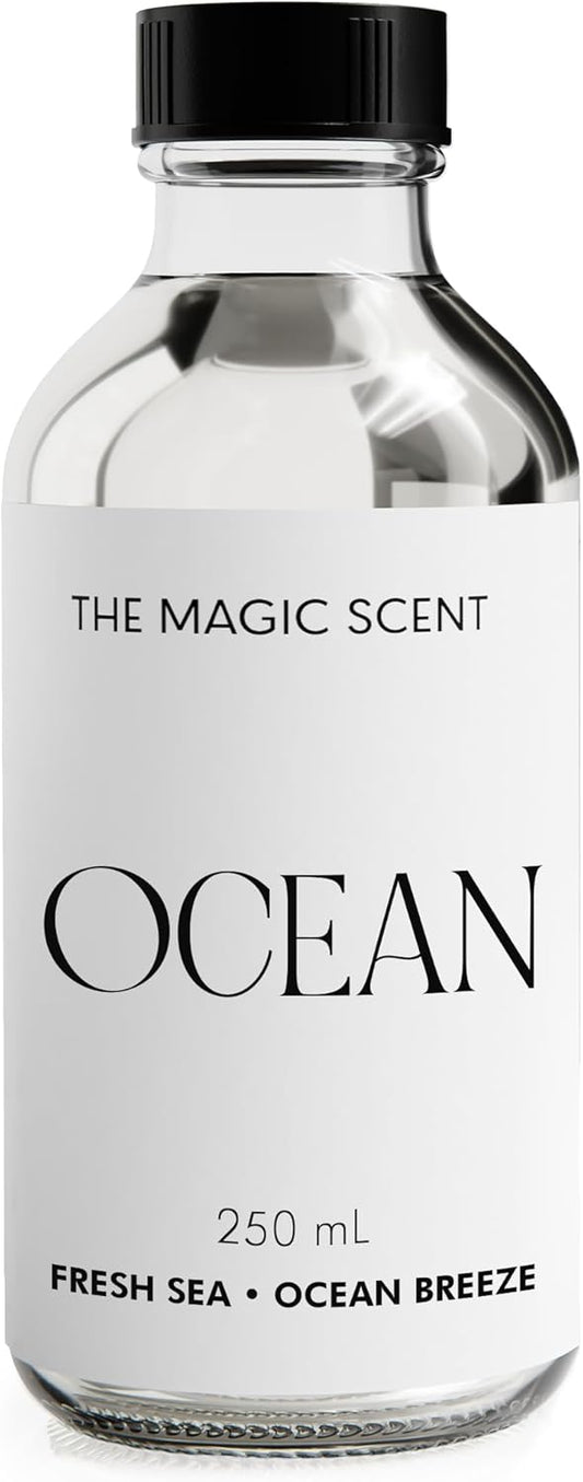 Ocean Diffuser Oil - Hotel & Home Luxury Scents Inspired by Bvlgari Resort, Bali - Oil Scents for Home Designed for Use in All Diffusers - 8.5 fl oz, 250 mL