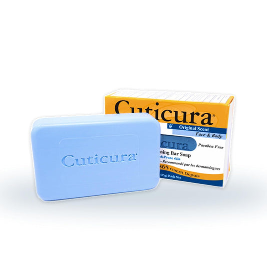Cuticura Official Deep Cleansing Face and Body Soap - 5.25 oz (Pack of 6)
