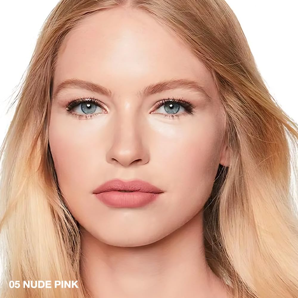 evpct under Eye Brightener, Nourishing Luminous under Eye Concealer Color Corrector for Dark Circles, Waterproof Naturactor Concealer Pot make up for face Eye Ring corrector de ojeras, 05# Nude Pink