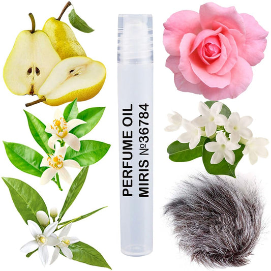 MIRIS Perfume Oil No. 36784, Inspired by Love Story, Long-Lasting Women Roll-On, Rollerball 0.34 Fl Oz / 10 ml