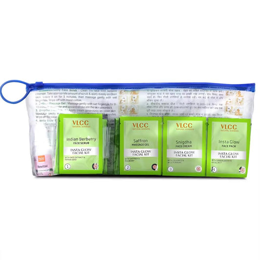 VLCC Salon Series Instaglow Facial Kit (6 Facials)(240gm+12ml)