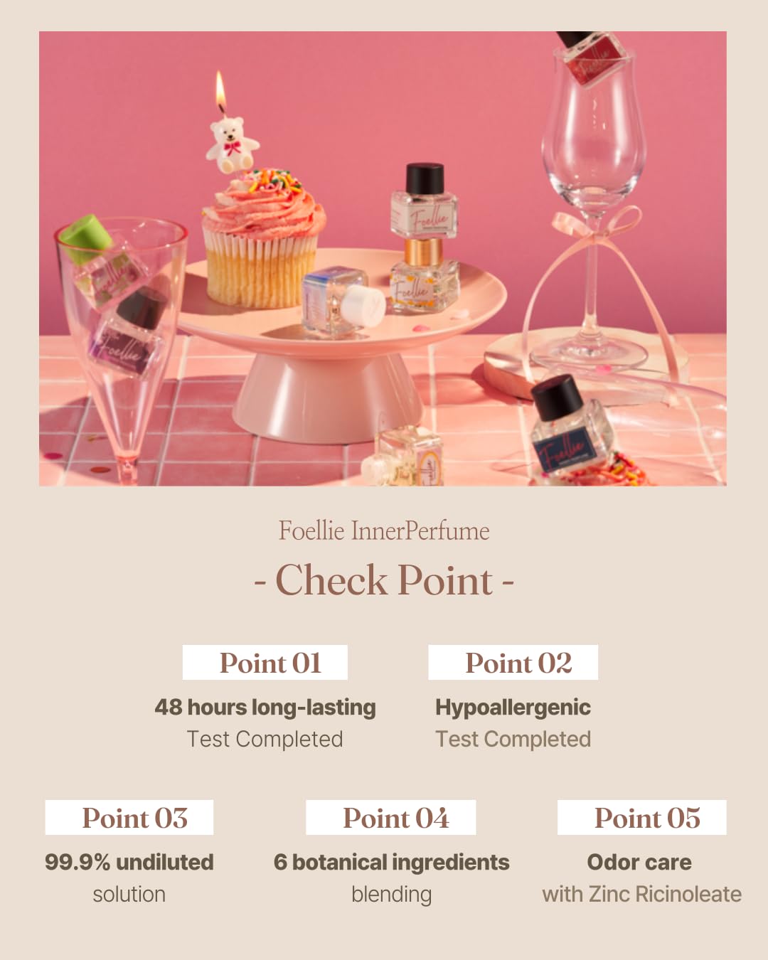 Fatale Rose Inner Perfume - Feminine Beauty & Underwear Sweet Wood Damask Tuber Rose Scents - Fragrance 5ml/0.169 fl.oz