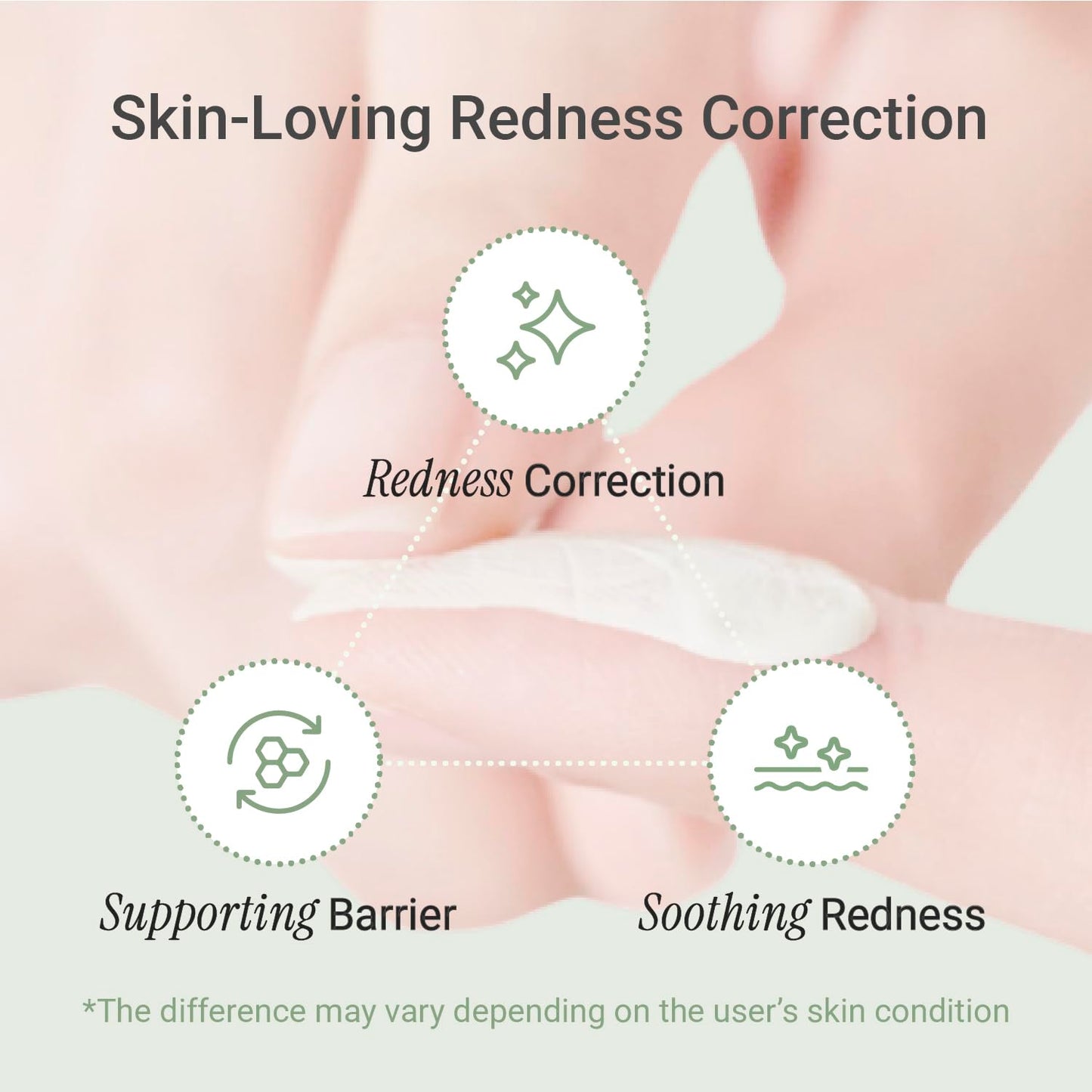 Meebak Cica Redness Solution Lite – Green Color Correcting CC Cream for Redness Relief w/Niacinamide & Centella Asiatica, Korean Tone Up Cream, Tinted Moisturizer for Sensitive, Fair to Medium Skin