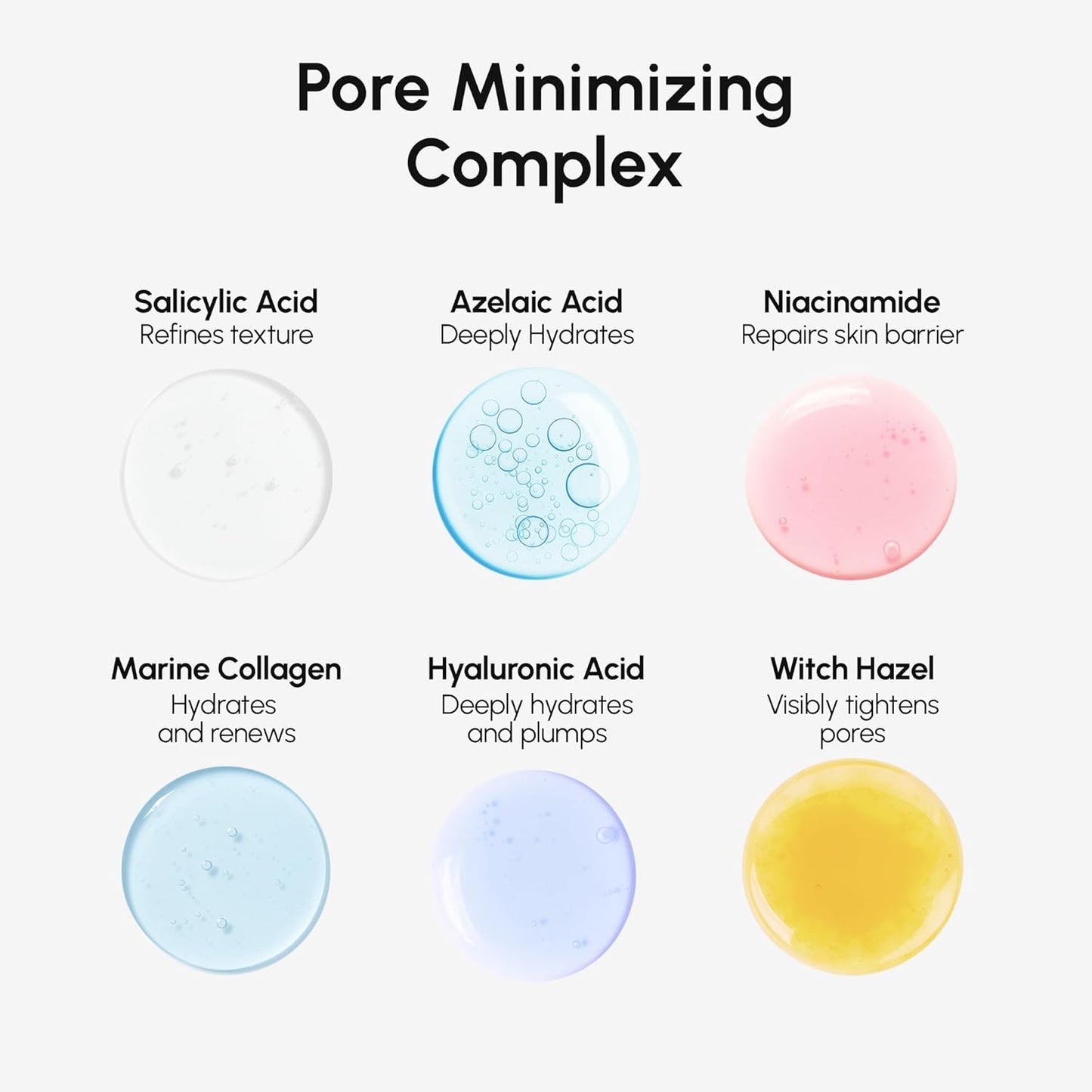 MAREE Pore Minimizer for Face Toner – Oil Control Facial Toner with Niacinamide, Witch Hazel & Marine Collagen – Gentle Exfoliating Face Toner for Women – Oily, Normal, Sensitive Skin – Tonico Facial