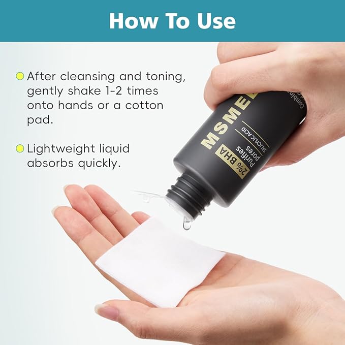 Salicylic Acid 2% Serum – Exfoliating Facial Serum for Oily & Combination Skin, Clears Pores & Blackheads, Fragrance-Free, 120ml / 4.05 fl oz, Pack of 2