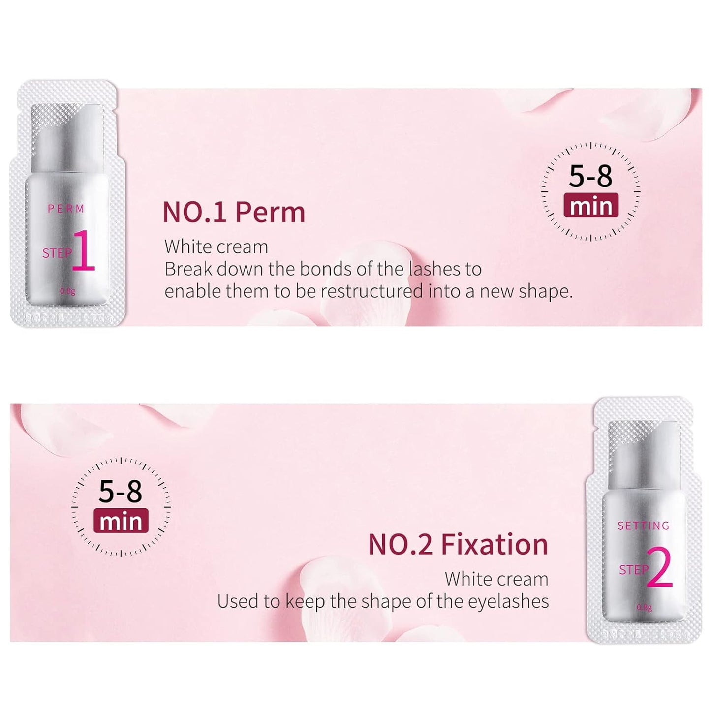 2025 Upgraded Fast Perm Lash Lift Kit Eyelash Perm Kit Eyelash Nutrition Lotion (Quantity: 10 Packs)