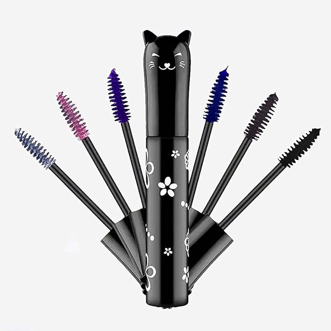 Brown Mascara Lashes Waterproof Fast Dry Eyelashes Eye Makeup Volumizing Lengthening Defining Curling Multiplying Buildable Formula