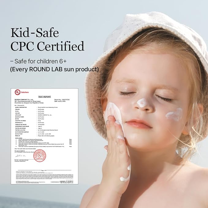 ROUND LAB Birch Juice Moisturizing UV LOCK SPF 45 1+1 (2-pack), Hydrating Lotion-like Lightweight Glow Sunscreen for Sensitive Skin, No White Cast, Fragrance-Free, Protector Solar, Korean Sunscreen