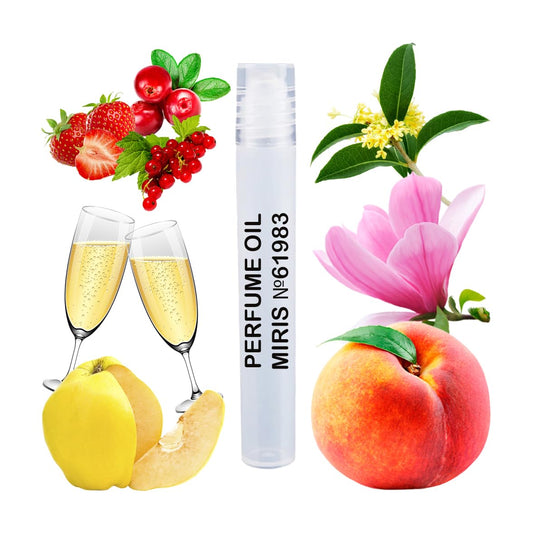 MIRIS Perfume Oil No. 61983, Inspired by Art Nouveau, Long-Lasting Unisex Roll-On For Women and Men, Rollerball 0.34 Fl Oz / 10 ml