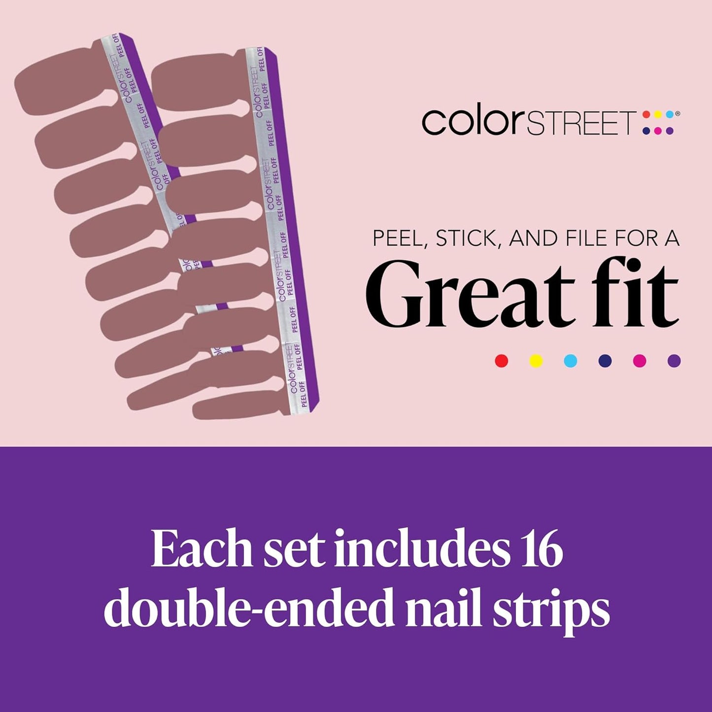 Color Street Macaron Nail Strips