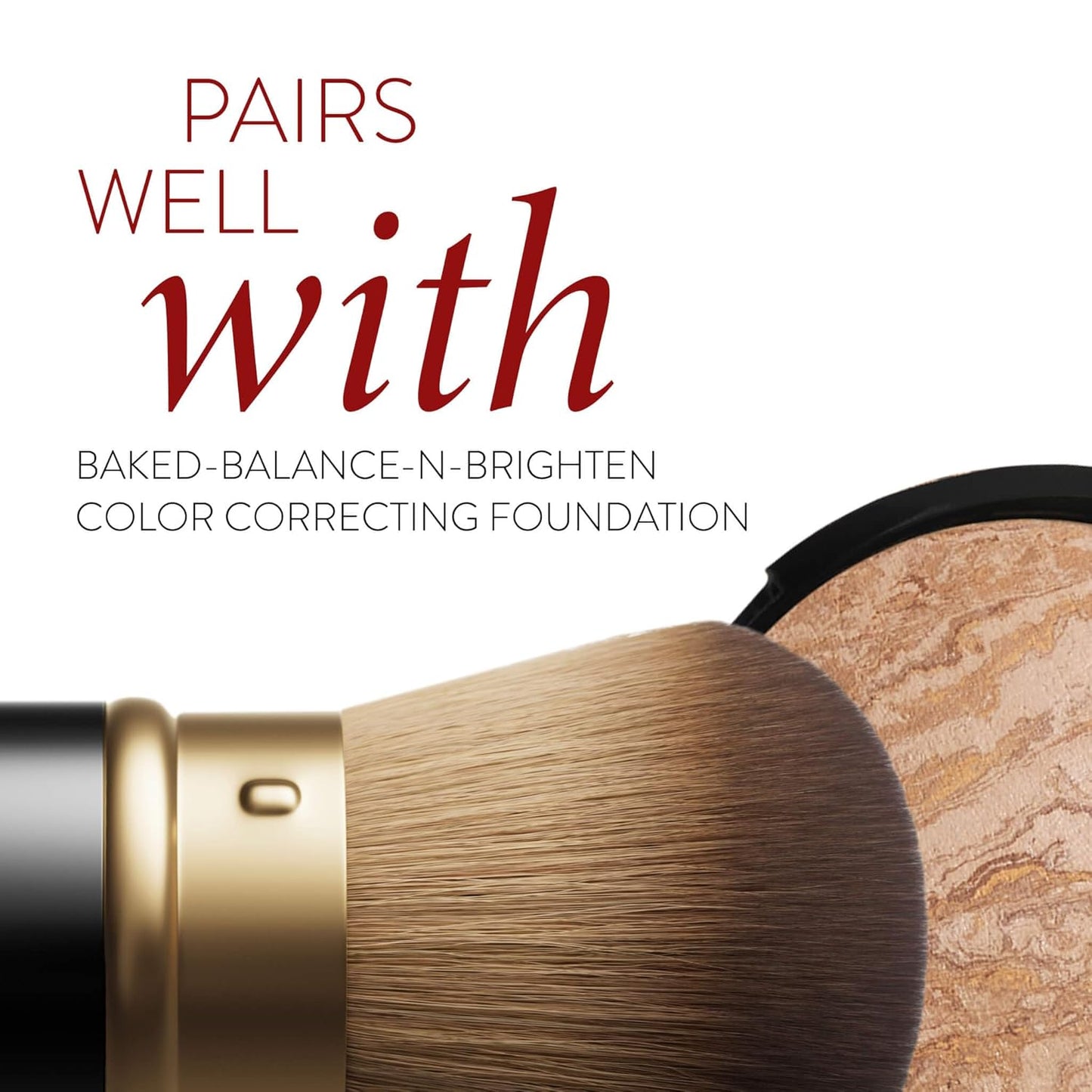 LAURA GELLER NEW YORK Retractable Airbrush Kabuki Brush for All Face Makeup & Foundation for Liquid, Cream and Powder Face Makeup With Aluminum Handle