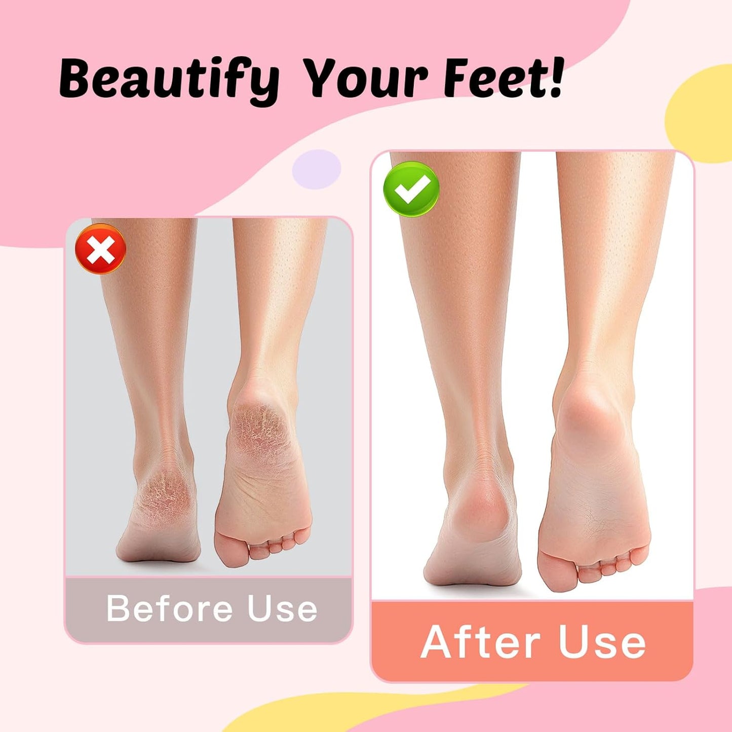 Electric Foot Callus Remover & Nail File - Electric Callus Remover for Feet, 9 Adjustable Speeds, 1800mAh Rechargeable, Portable Aluminum Body w/Type-C Charging for Home & Travel (Black)