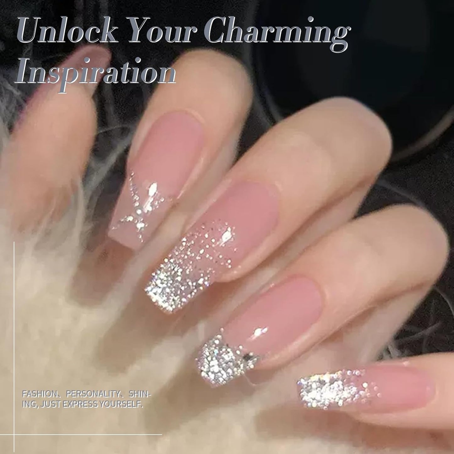 Born Pretty Magnetic Gel Polish Platinum Glitter Cat Magnetic Gel Nail Polish Silver Rose Gold Pink Red Purple Nail Salon DIY at Home