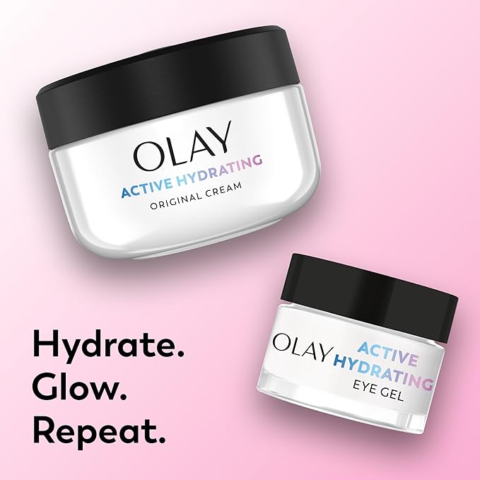 Olay Active Hydrating Cream Face Moisturizer, 1.9 fl oz