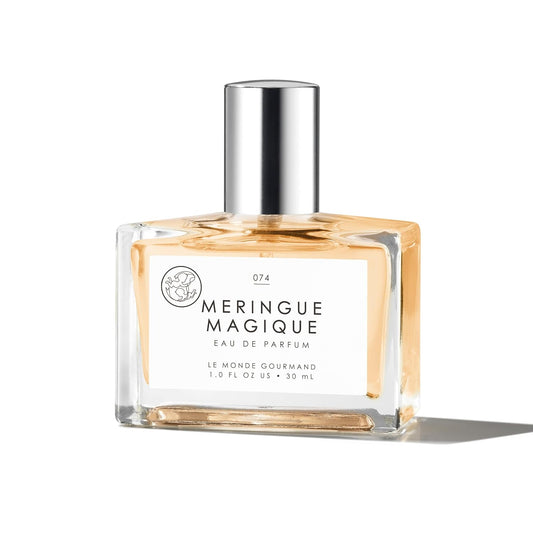 Le Monde Gourmand Meringue Magique Eau de Parfum, Gemeni Bakes Collaboration - 1 fl oz (30 ml) - Praline, Orange, Gardenia Perfume Notes
