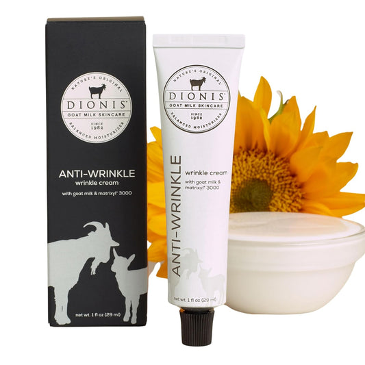 Dionis Goat Milk Skincare 1 fl oz Anti-Wrinkle Cream - Cruelty Free, Paraben Free, For All Skin Types