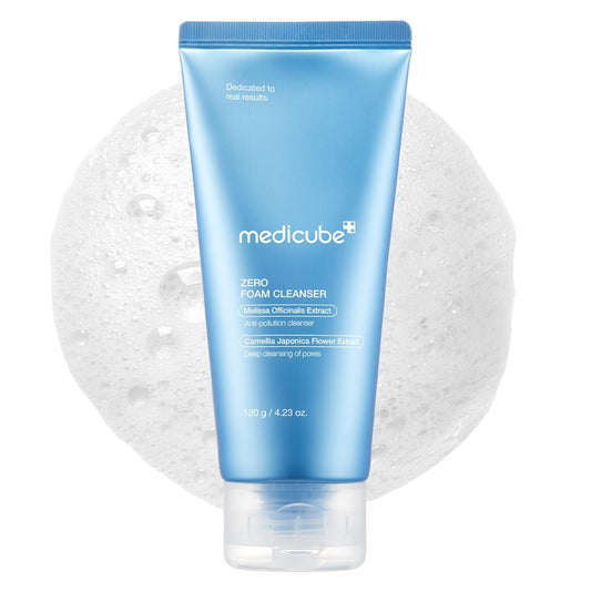 medicube Zero Foam Cleanser for Sensitive Skin - Sebum Control, Moisture Balance, and Pore Minimization | Korean Skincare