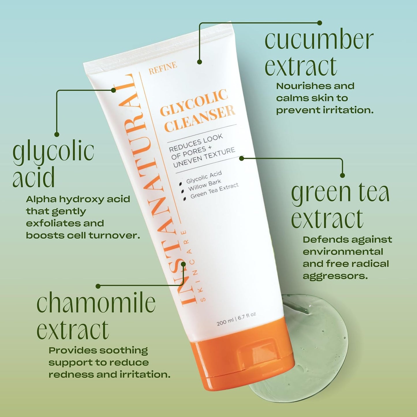 InstaNatural Vitamin C (Glycolic Facial Cleanser)