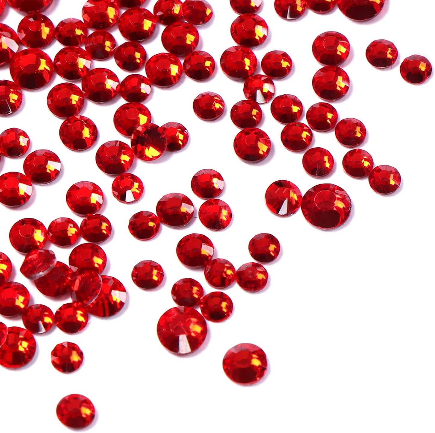 3456pcs Flatback Rhinestones Glass Charms Diamantes Gems Stones for Nail Art 6 Size ss4~ss12 Siam