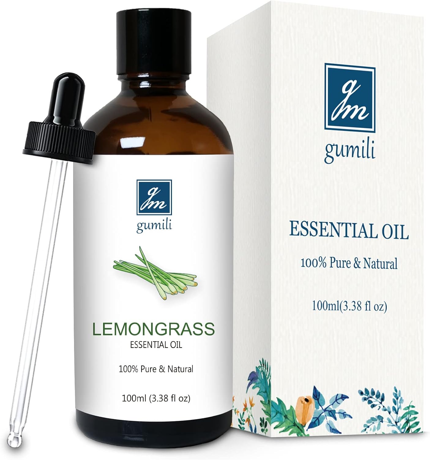 Lemongrass Essential Oil for Diffusers, 100ml