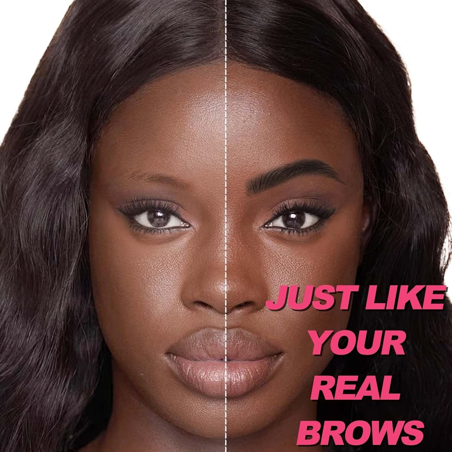 Microblading Eyebrow Pencil, Waterproof Eyebrow Pencils for Women Hair Like Natural Liquid Brow Contouring Pen, 2-in-1 Dual-Ended Long Lasting Brow Filler Pen with Precise Micro-Fork-Tip, Soft Black