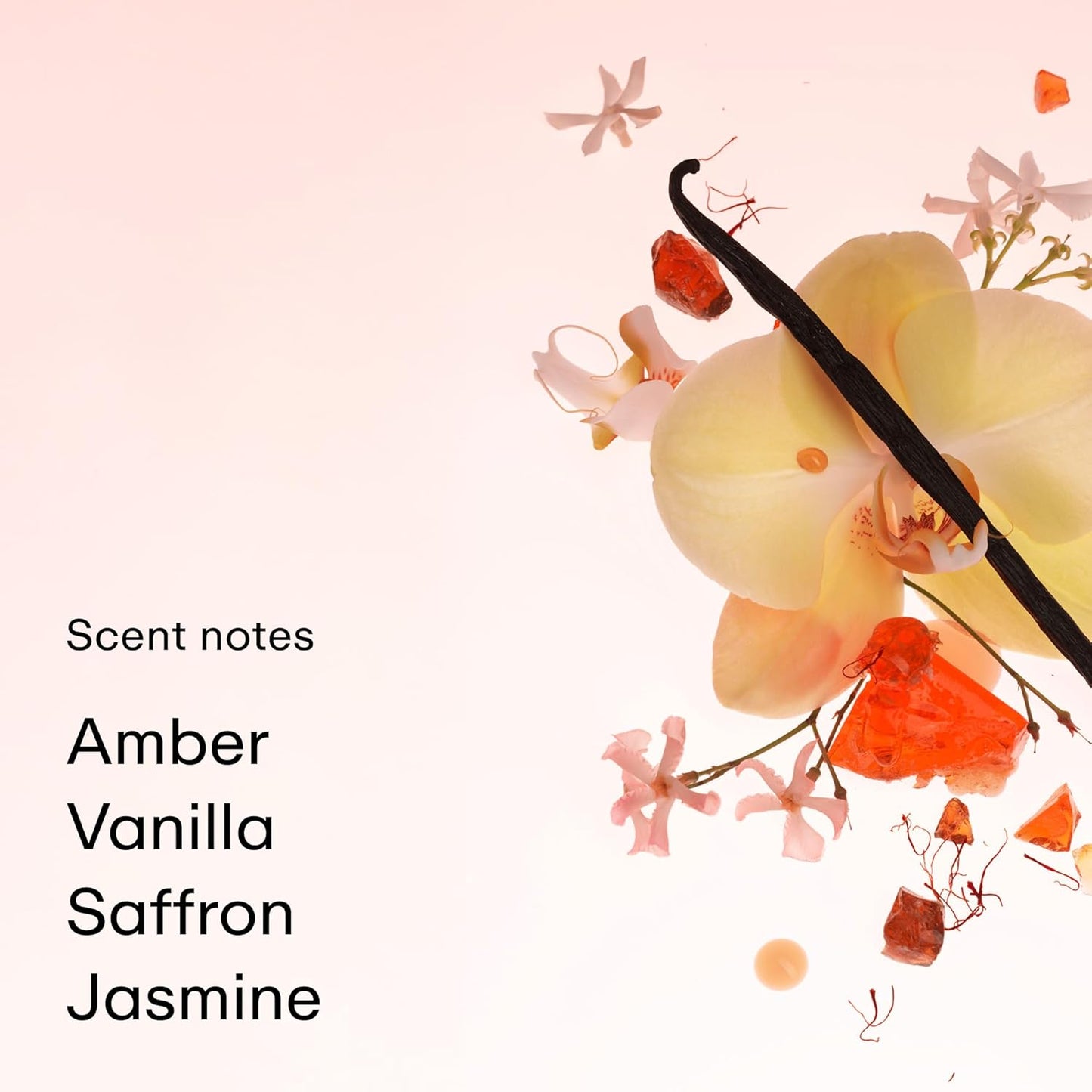 PHLUR Amber Haze Body Mist - Hair & Body Fragrance Mist - Amber, Jasmine, Saffron & Vanilla Body Spray (8 Fl Oz)