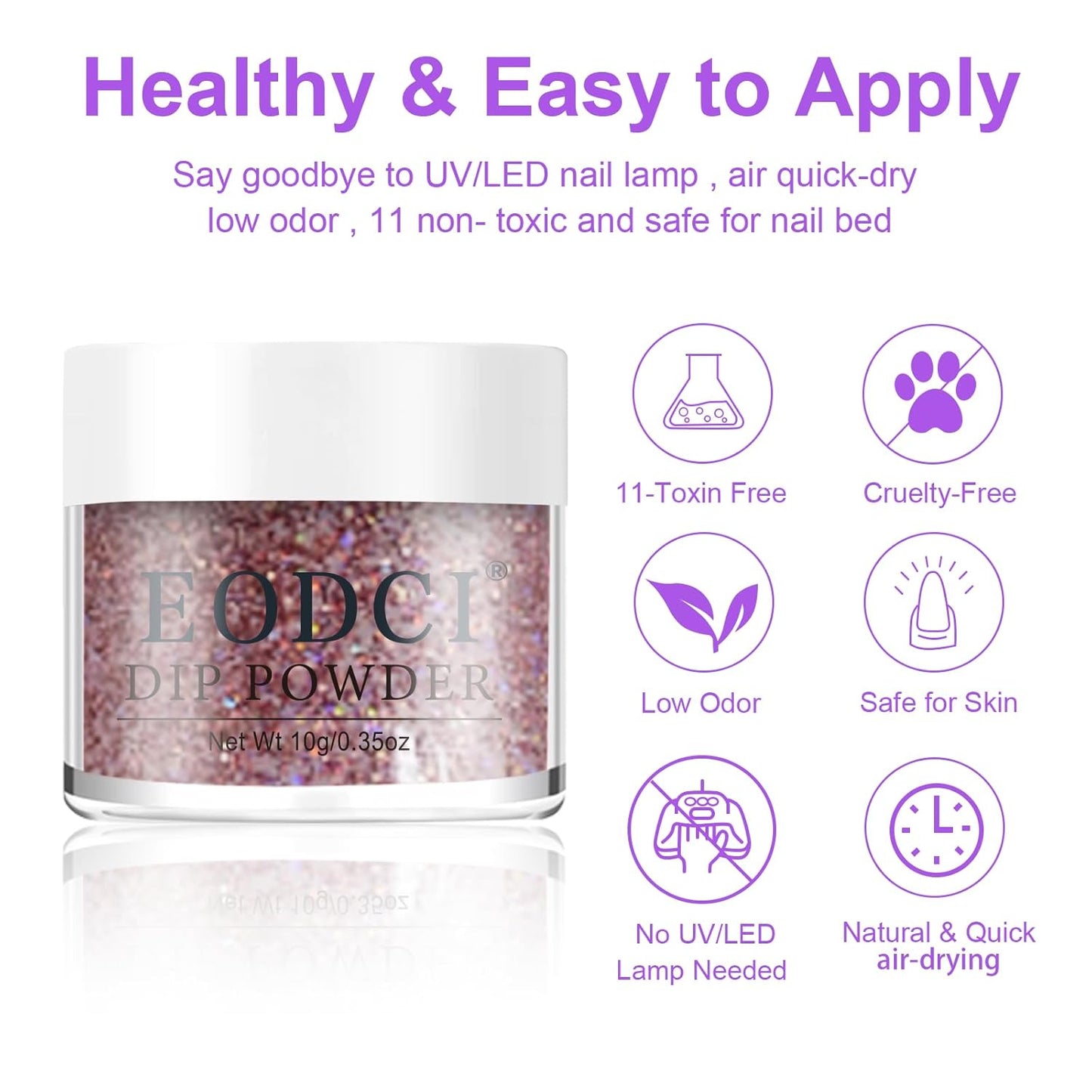 Dip Powder Nail Set, 6 Colors Nude Series 12 Pcs Dipping Powder Kit With Base & Top Coat/Activator/Brush Saver,Nail Art Dip Manicure Kits Odor-Free&Long-Lasting, No Needed Nail Lamp Curing