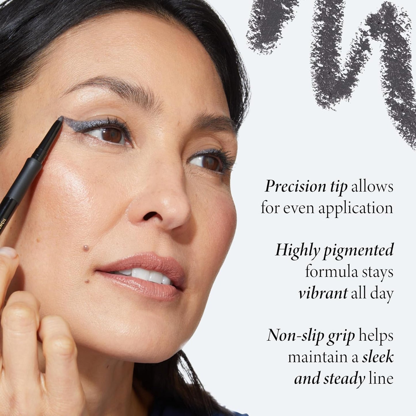 LAURA GELLER NEW YORK INKcredible Gel Eyeliner - Brown Sugar - Waterproof Smudge-proof Eyeliner Pencil - Built in Sharpener