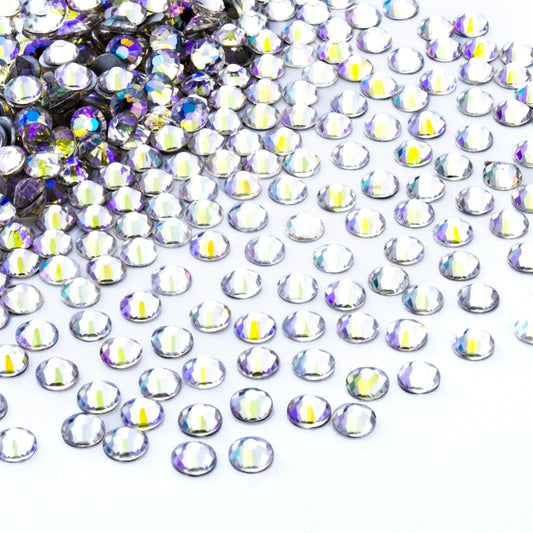 1440Pcs Moonlight Crystal Rhinestones,Glass Flatback Rhinestones Gemstones for Nail Face Makeup Art Crafts Clothes Decoration -(SS16,4.0mm,Moonlight)