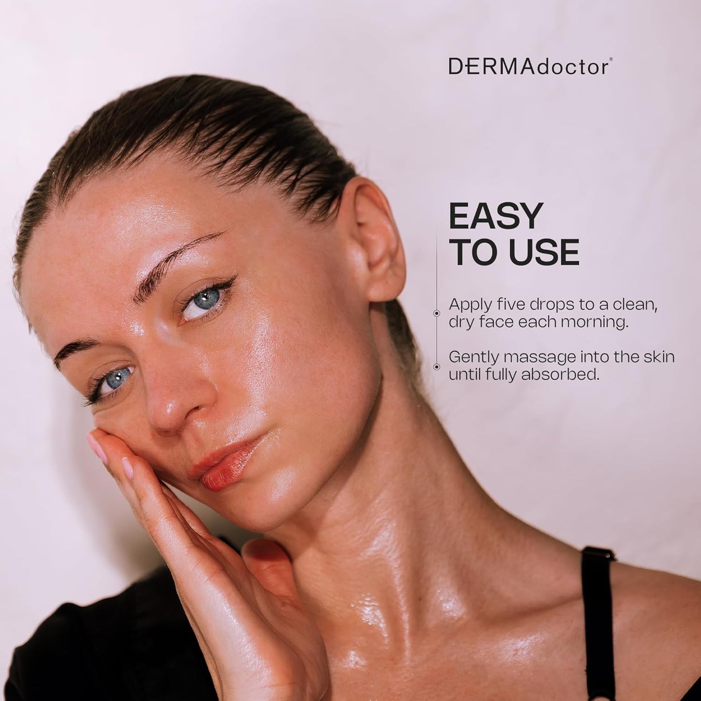 DERMAdoctor Vitamin C Face Serum 20% Vitamin C, Vitamin-E, Ferulic Acid, Ascorbic Acid Concentrated Dermatologist-Formulated Anti-Aging, Hydrating & Discoloration Correcting Serum for Face -1.0 fl oz