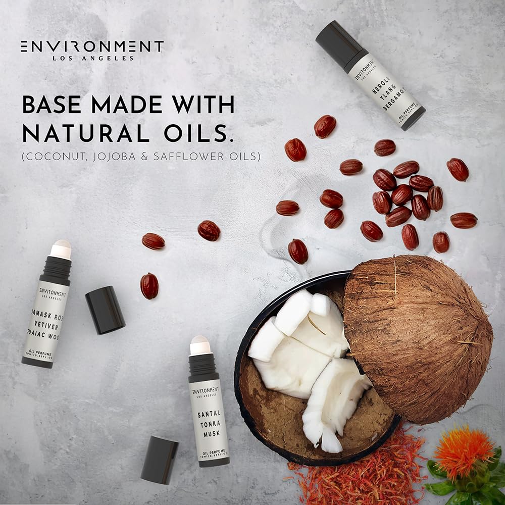 ENVIRONMENT Inspired by Designer Perfume CN5 10ml Roll-on Perfume (Neroli | Ylang | Bergamot) Body Oil Fragrance, Roll On Oil, Body Fragrance for Women & Men, Luxury Scents, Vegan & Cruelty-Free