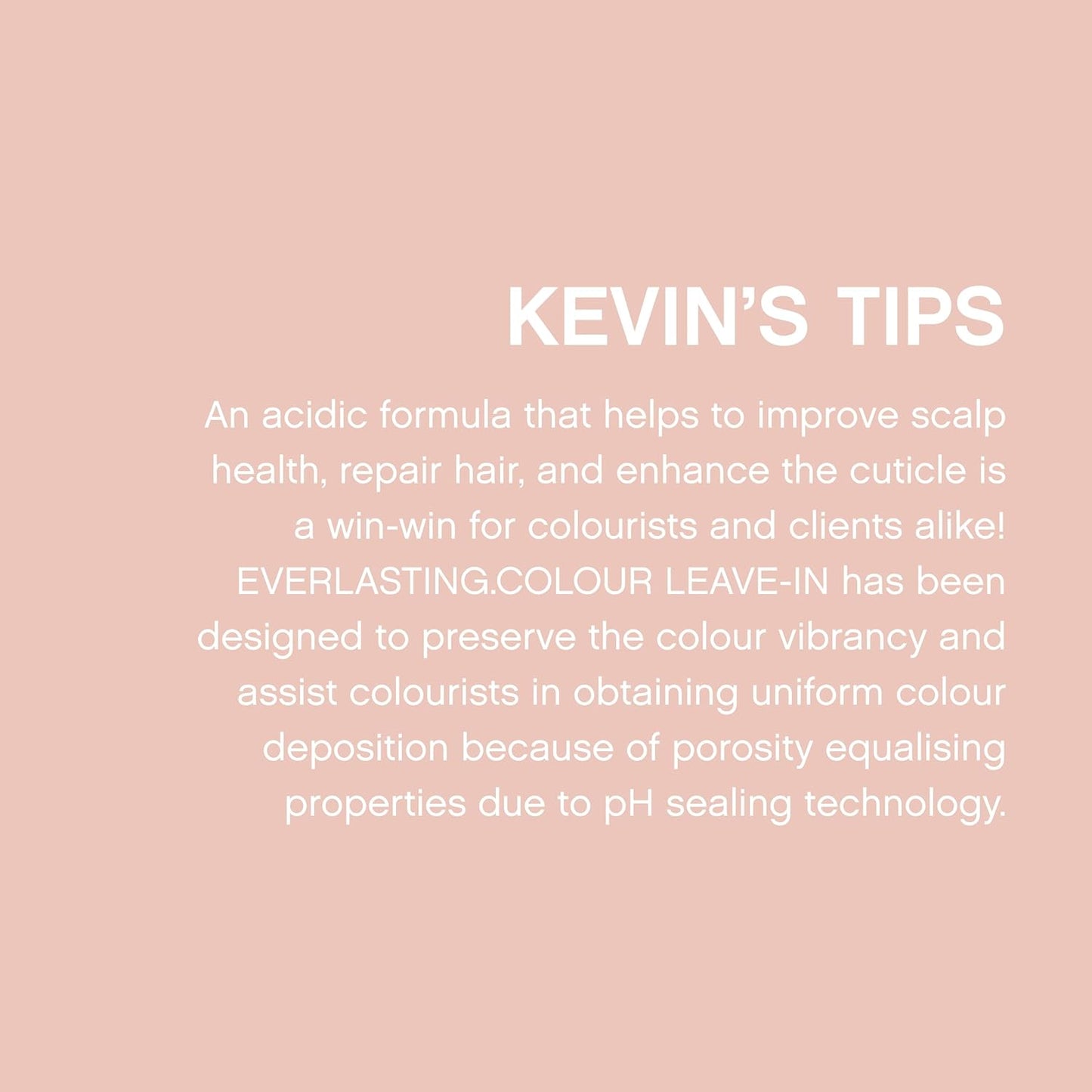 KEVIN.MURPHY EVERLASTING.COLOUR LEAVE-IN - Leave-In Conditioner Spray - For Coloured Hair - Bond Building Treatment - Colour Protection - Acidic pH - 1 L / 33.8 fl oz