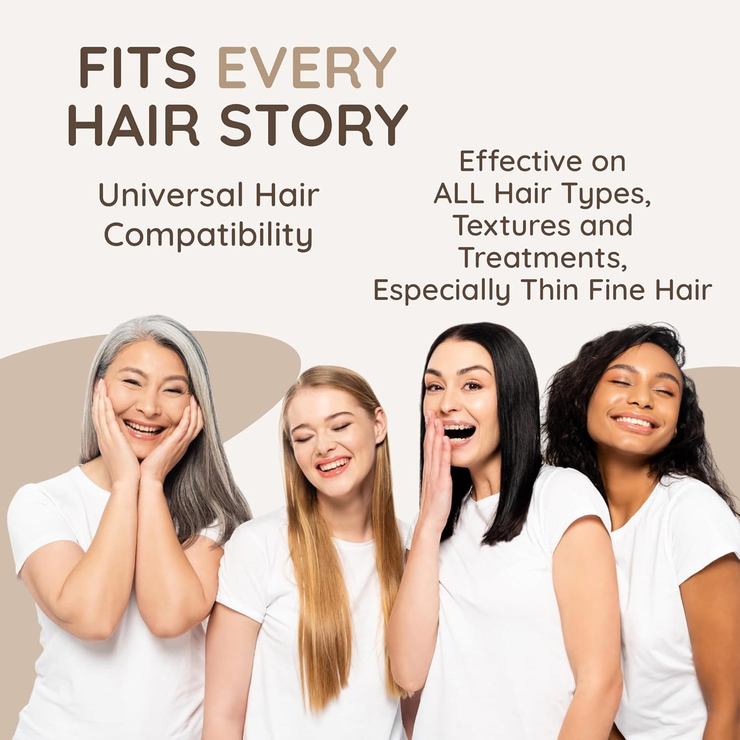 VITAMINS hair cosmetics Keratin Hair Mask - Protein Repair Keratin Treatment - Deep Conditioner for Dry, Damaged, Curly, Straight & Frizzy Hair with Biotin, Collagen & Castor Oil - 13.5 Fl Oz