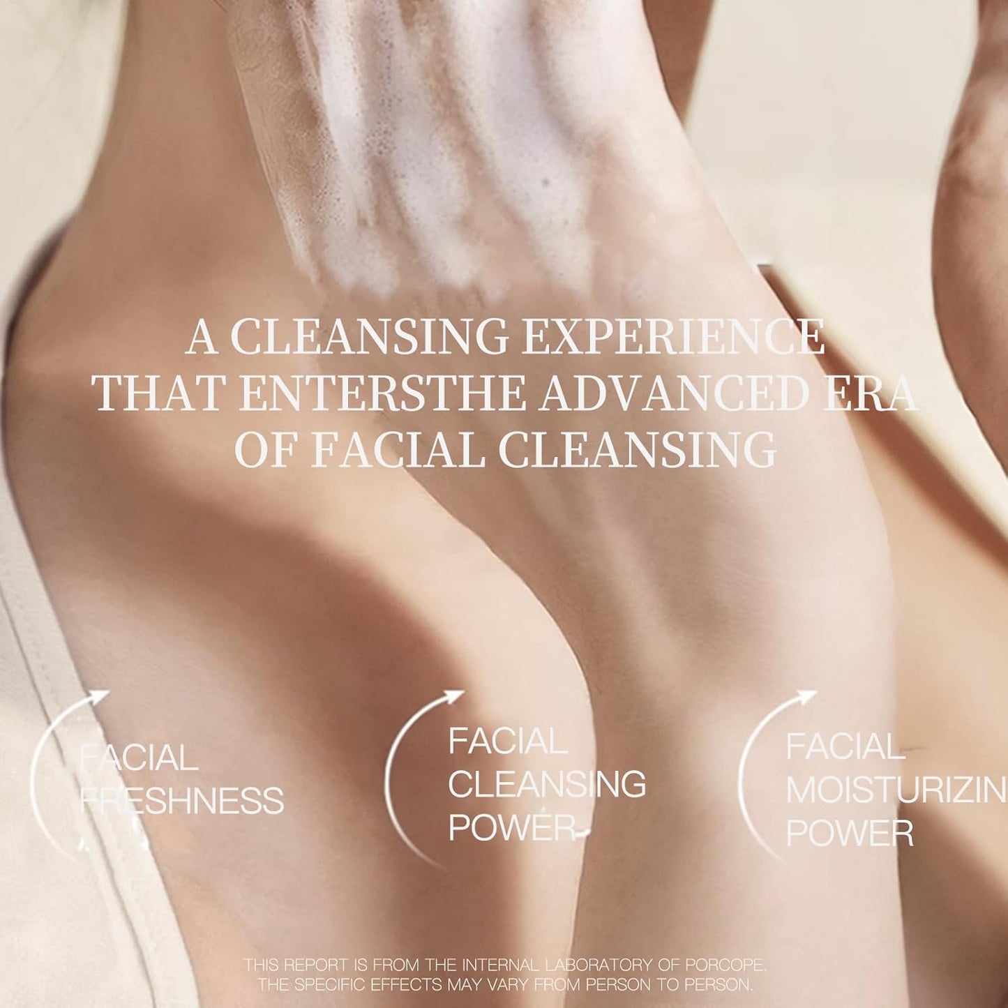 PORCOPE Gentle Moisturizing Cleanser with Amino Acids and Sea Salt Effective Oil Control for Oily and Sensitive Skin, Daily Face Wash 200ml