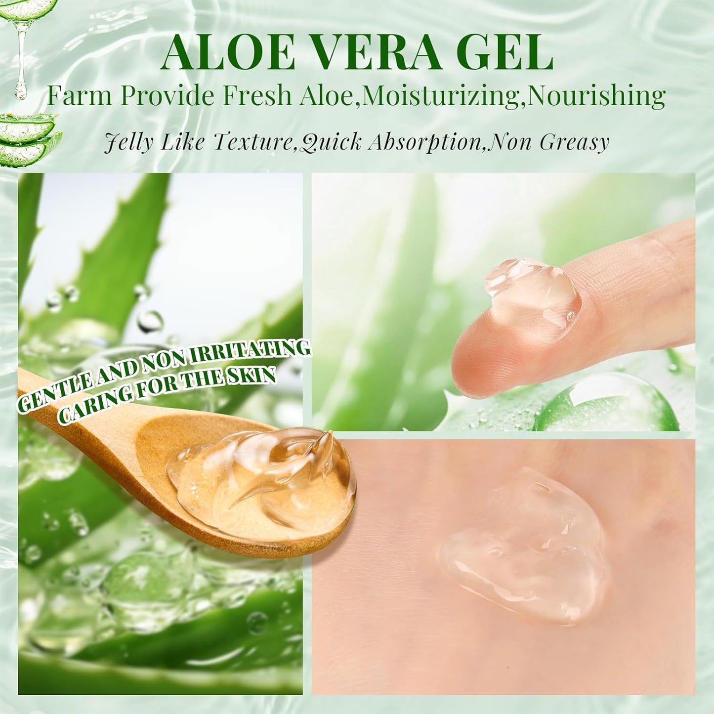 30 Pack Aloe Vera Gel and 30 Pack Face Masks Skincare, Aloe Vera Gel and Facial Mask for Face, Hair, Body, Skin, Bulk Travel Size Aloe Gel and Mask for Sunburn Relief