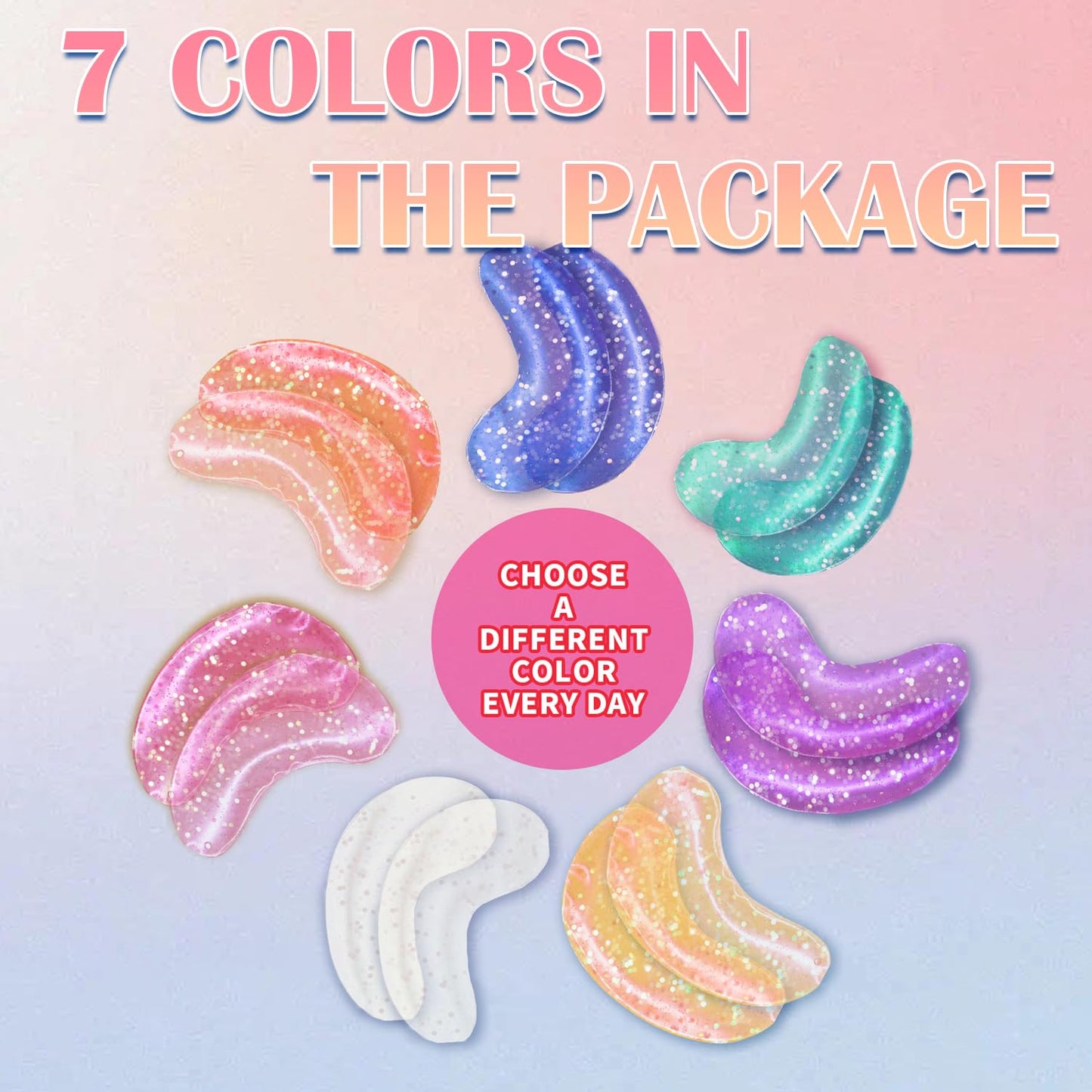 28 Pairs Under Eye Patches,Under Eye Gel Pads for Reduce Wrinkles/Dark Circles/Puffy Eyes/Eye Bags,Eye Treatment Skin Care Products,Natural Collagen Eye Mask for Everyon