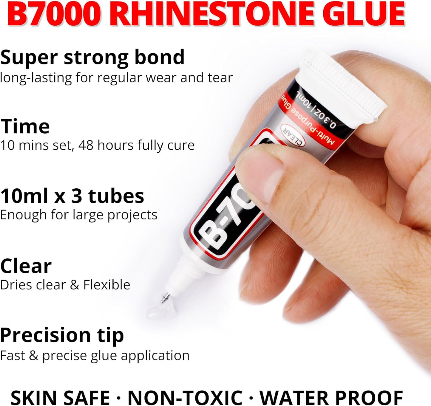 30000Pcs Resin Rhinestones for Crafting Bedazzling, Red Flatback Gems Jewels Rinestones for Crafts Clothing Clothes Shoes Fabric Tumblers Cups, Sparkly Red Flat Back Bedazzled Diamond with b 7000 Glue