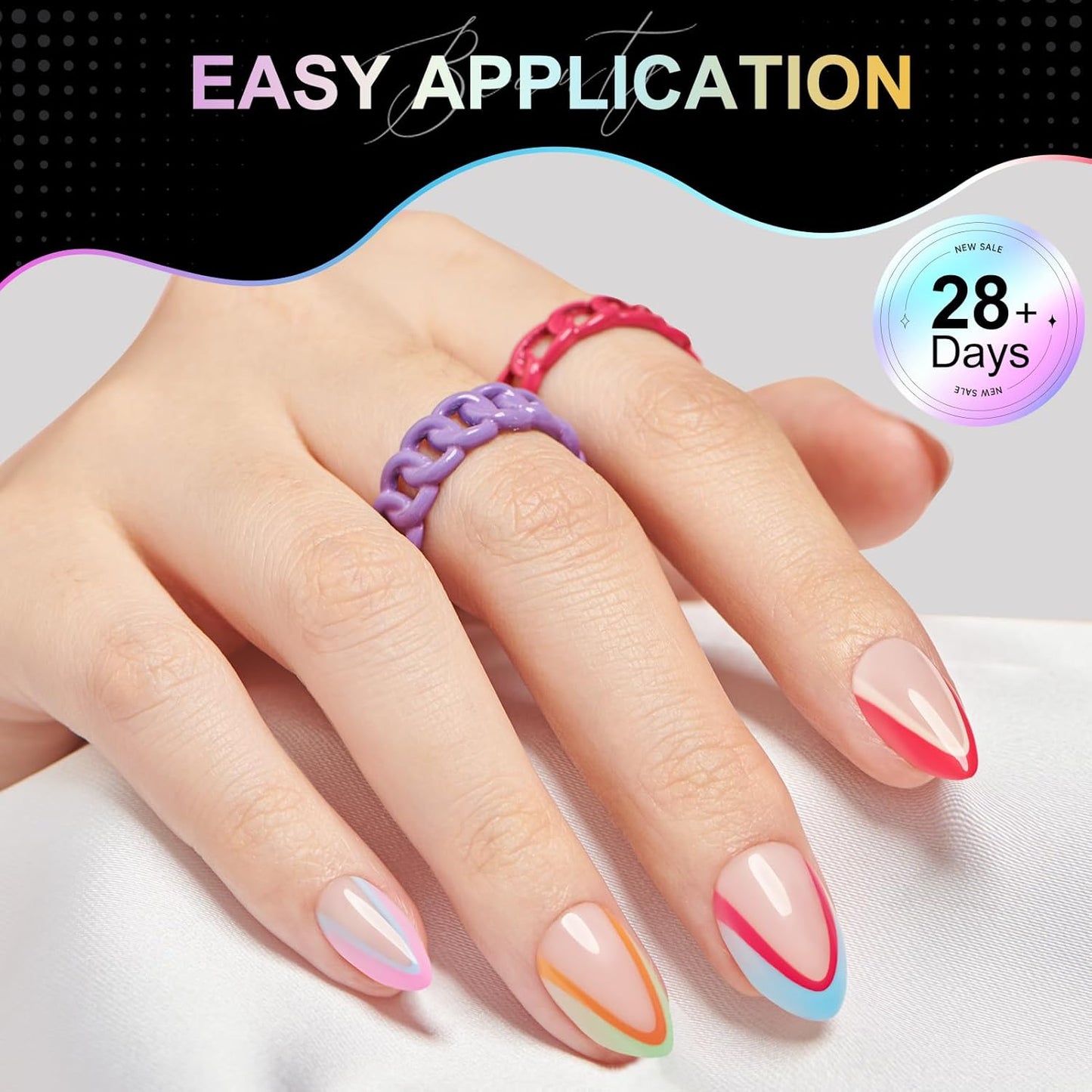 Almond Nail Tips Extra Short Soft Gel Nail Tips 240Pcs Short Almond Shaped Full Cover Nails Tips Half Matte Gelly Press on Fake Nails Tip for Acrylic Nail Tip Extension Home DIY & Salon Nails 12 Sizes