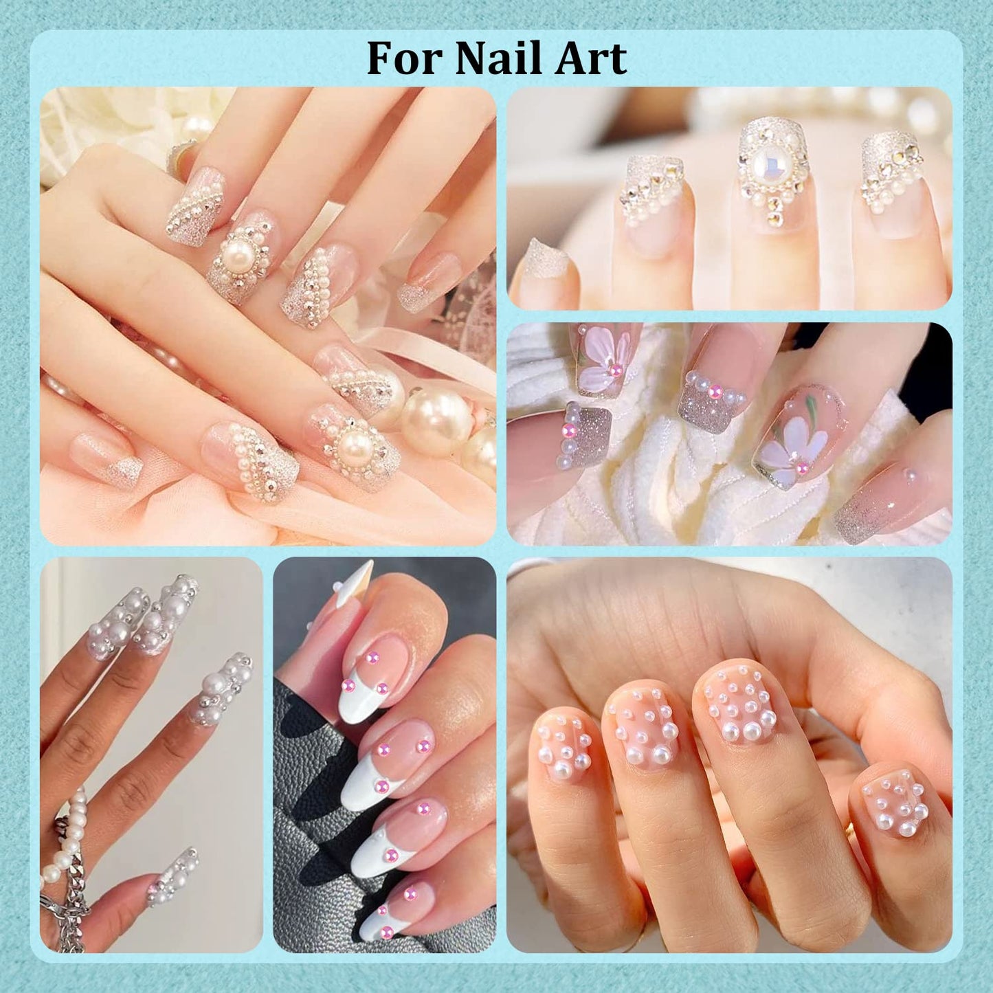 150g Flatback Pearls and Rhinestones Set 3-Purple&Pink, Mixed Size 3-10mm Resin Rhinestones and Half Pearls for Nail Art and Crafts and Decoration with Tweezer and Pickup Pencil