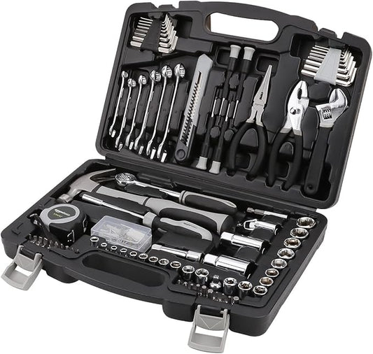 AmazonBasics 131-Piece General Household Hand Tool Set