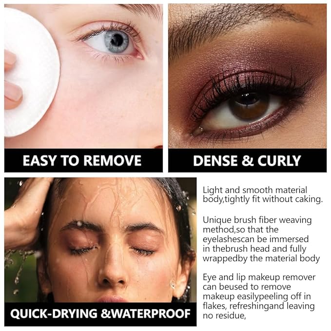 BINGBRUSH Colored Mascara Smudge-Proof, Long-Lasting, Volumizing & Lengthening Yellow Mascara,Vibrant,Waterproof Eye Makeup for Party & Daily Looks (03#-Yellow & Blue)