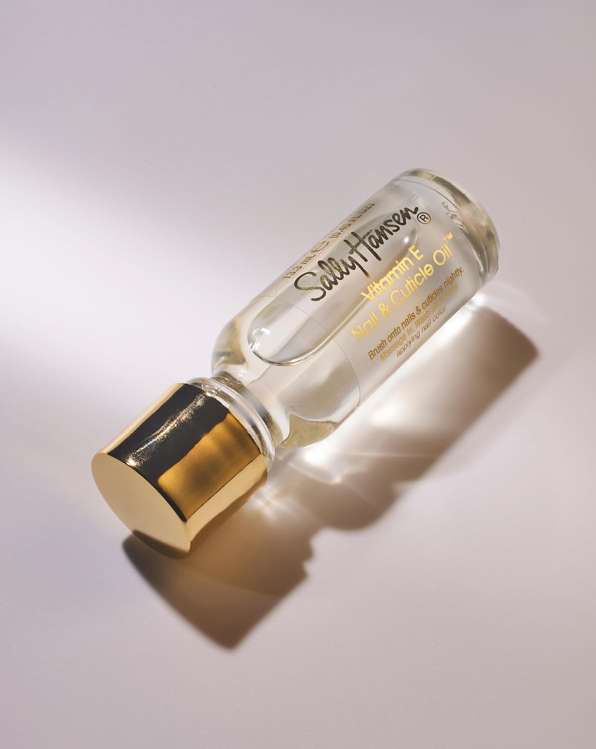 Sally Hansen Vitamin E Nail and Cuticle Oil, 0.45 Fl Oz, Packaging may vary (Pack of 2)