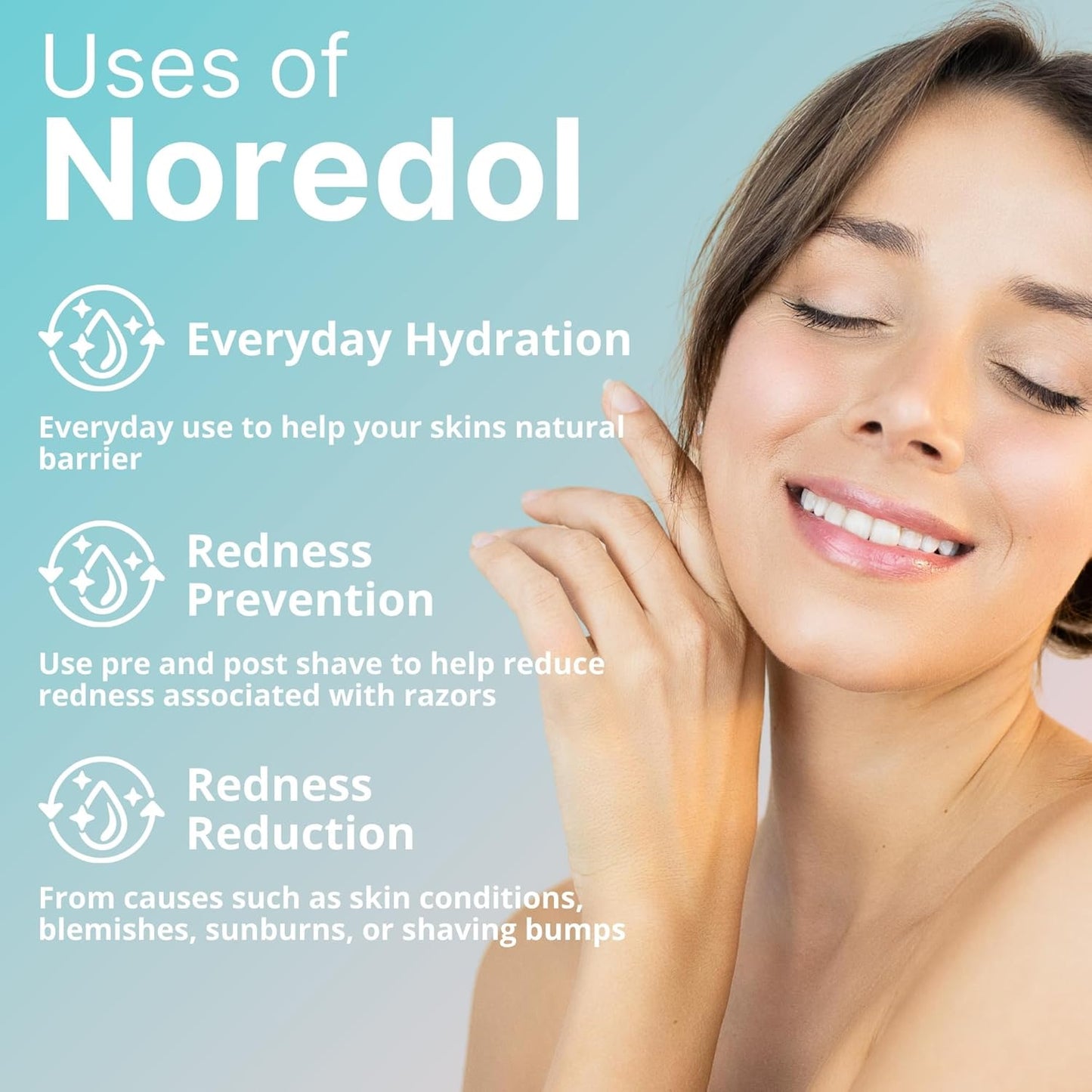 Skin Care Gel - Redness Relief Moisturizer for Dry Skin - Rosacea Treatment for Face - Soothes Prone Skin and Irritation - Fragrance Free 1 oz