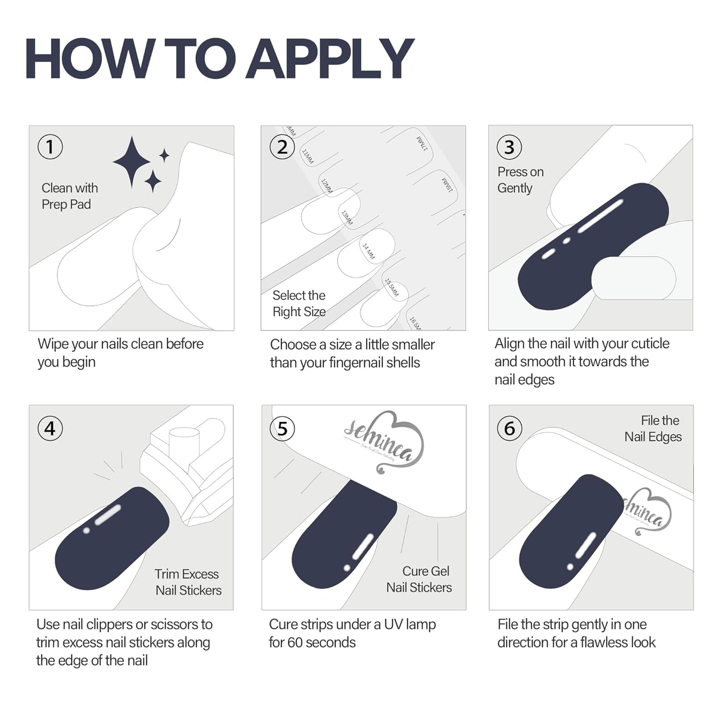 Semi Cured Gel Nail Strips-Quick Press on Nails Nude Glue on Nails, French Tip & Simple Designs, Semi Gel Nail Stickers for Everyday & Housework,Works with Any UV/LED Lamps(Ruby French)